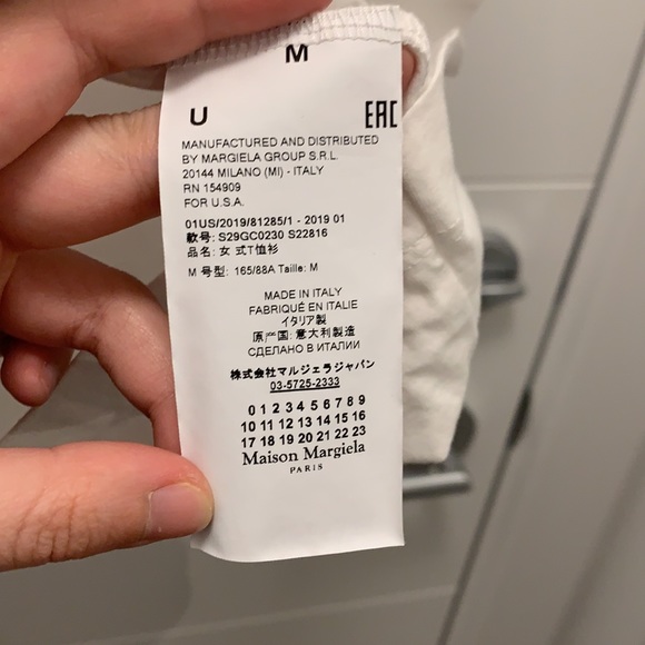 Maison Margiela Paris Tee Shirt - Picture 5 of 7